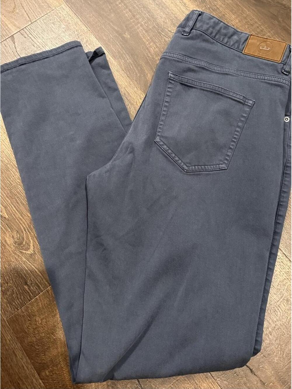 Peter Millar navy blue dress pants size 36x32
